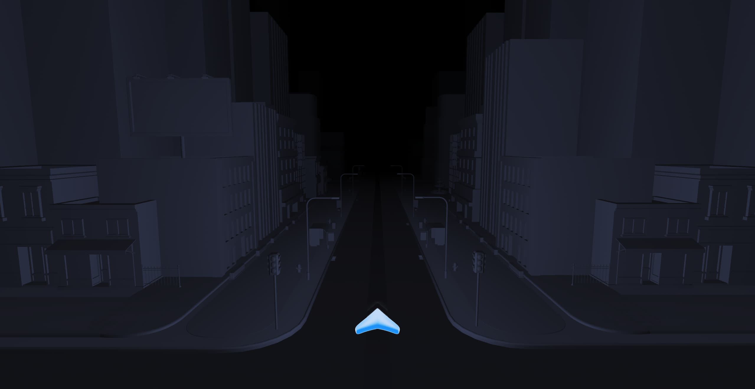 3D City Background
